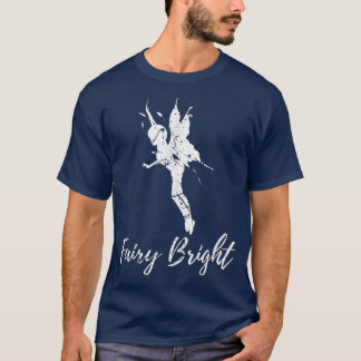 T-shirt Fée Lumineuse Fées Funny Fées Goth Esthétique Grun