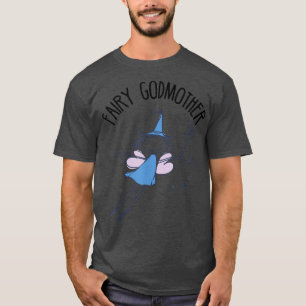 T-shirt Fée marraine mignonne fée avec baguette magique di