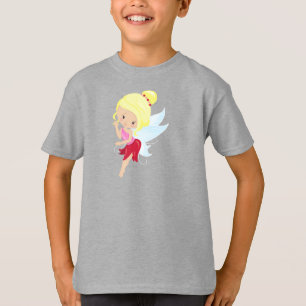 T-shirt Fée mignonne, Fée Forestière, Fée Magique, Cheveux