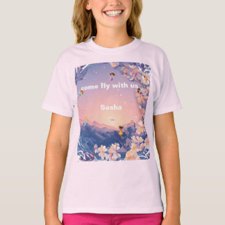 T-shirt fée pour enfants