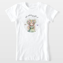 T-shirt fée pour fille d'anniversaire