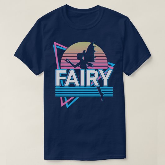 T-shirt Fée RetroT-Shirt (Design devant)