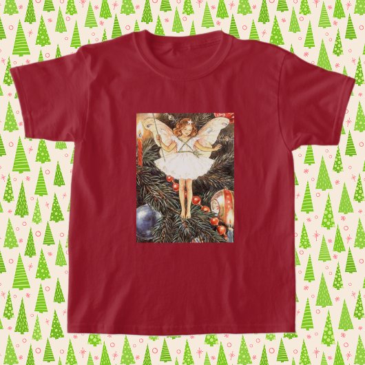 T-shirt fée sapin de Noël