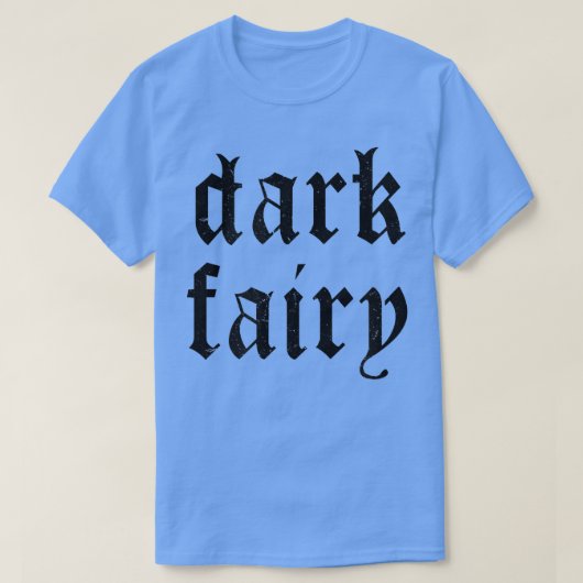 T-shirt Fée sombre Dark Fairycore Goth Goblincore gothique (Design devant)