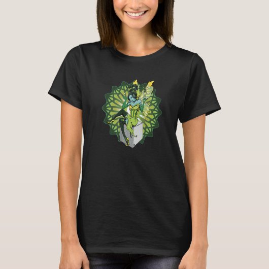 T-shirt Fée verte (Devant)