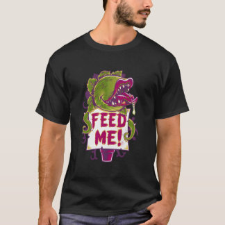 T-shirt Feed Me Déplaisant Audrey Plante Horreur Éffrayant
