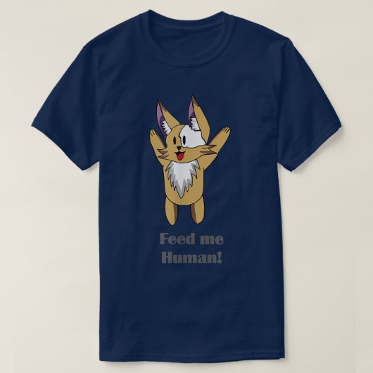 T-shirt Feed Me Human (Design devant)