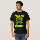 T-SHIRT FEED ME SEYMOUR LITTLE SHOP (Devant entier)