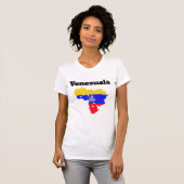 T-shirt Feel the heartbeat of Venezuela with this vibrant (Devant entier)