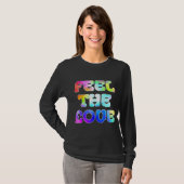 T-shirt Feel The £ove - Psychedelic 01 (Devant entier)