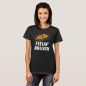 T-shirt Feelin Bullish Cryptocurrency Blockchain Trader Cr (Devant entier)