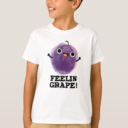 T-shirt Feelin Graphe Drôle Fruit Pun (Devant)
