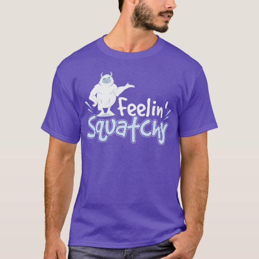 T-shirt Feelin Squatchy Famille Sasquatch (Devant)