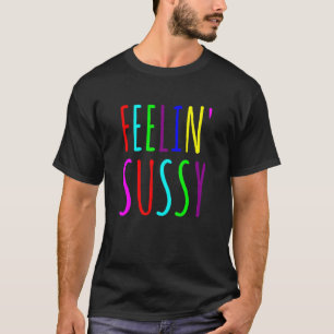 T-shirt Feelin Sussy Mobile Gamer Funny Sus Imposter Crew