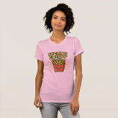 T-shirt “Feeling Crispy” French Fries T-Shir (Devant entier)
