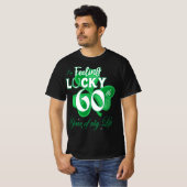 T-shirt Feeling Lucky 60th Year Irish St Patrick's Day (Devant entier)