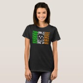 T-shirt Feeling Lucky Irish Flag Shamrock Leaf St Patrick' (Devant entier)