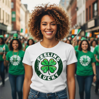 T-shirt Feeling Lucky - St Patrick's Day 