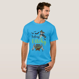 T-shirt Feeling witchy magic halloween