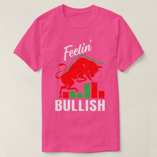 T-shirt Feelinx27 Bullish Stock Marker Trader Day Forex 1 (Design devant)