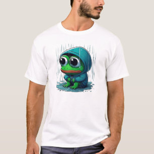 T-shirt Feelz Frog - Triste Art Mème Esthétique