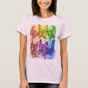T-shirt Féeries arc-en-ciel