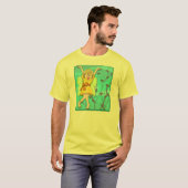 T-shirt Fées au fond de mon jardin (Devant entier)