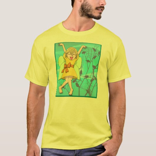 T-shirt Fées au fond de mon jardin (Devant)