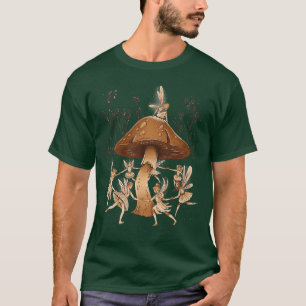 T-shirt Fées dansantes Magique Champignons Art Design