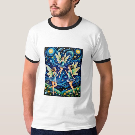 T-shirt Fées dansantes Sous Starry Sky Tee (Devant)
