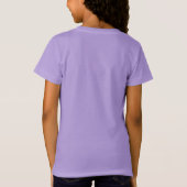 T-Shirt Fées de Forêt Enchantées mignonnes Nom pourpre (Dos)