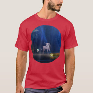 T-shirt Fées et licornes dans la forêt