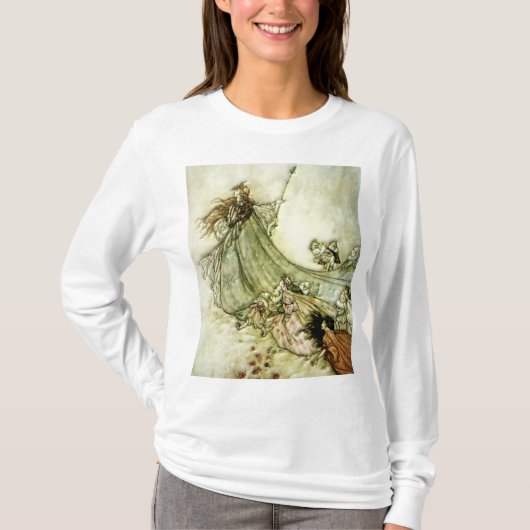 T-shirt Fées loin - Arthur Rackham (Devant)