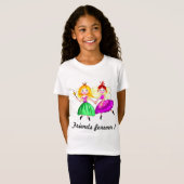 T-Shirt Fées personnalisables de princesse de meilleurs (Devant entier)