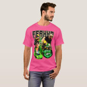 T-shirt Feid Ferxxo Green (Devant entier)