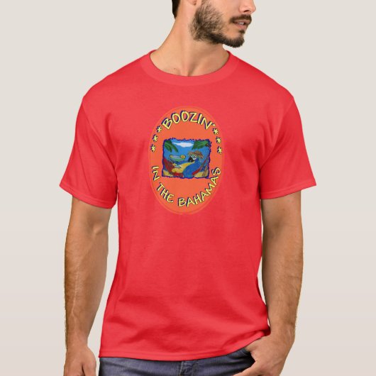 T-SHIRT FÊLER DANS LES BAHAMAS (Devant)