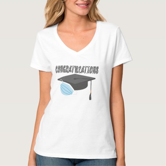 T-shirt Félicitations diplômé (Devant)
