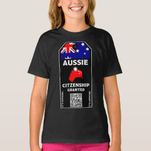 T-shirt Félicitations du Parti de la citoyenneté australie