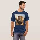 T-shirt Félicitations Lion (Devant entier)