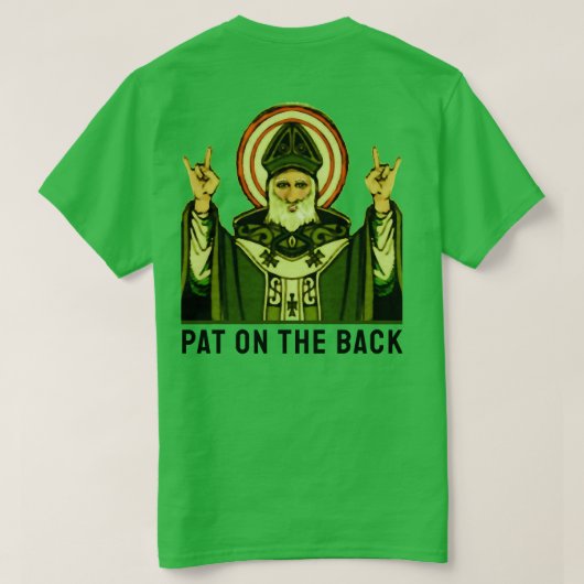 T-shirt Félicitations pour la Saint-Patrick (Design dos)