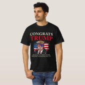T-shirt Félicitations Trump Accusé de Trump (Devant entier)