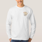 T-shirt Félin en fleurs (Devant)