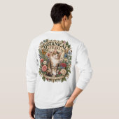T-Shirt Feline Botanique | (Dos entier)