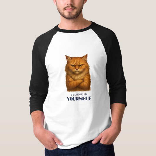 T-shirt Feline Confidence (Devant)