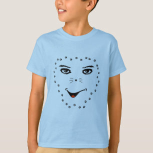 T-shirt "Feline Soul, regard humain - Artiste