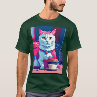 T-shirt FelineFueled Art 25