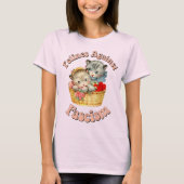 T-shirt Felines contre le fascisme (Devant)