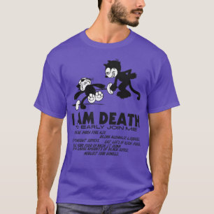 T-shirt Felix le chat Je suis mort