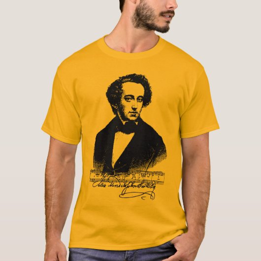 T-SHIRT FELIX MENDELSSOHN BARTHOLDY (Devant)