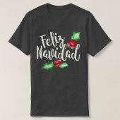 T-shirt Feliz Navidad (Design devant)